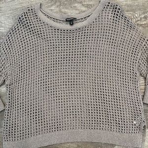 Express Mesh Sweater Medium